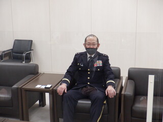 09-02北海道補給処長兼島松駐屯地司令 豊田真様による表敬.JPG