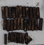 写真 発火した電池1