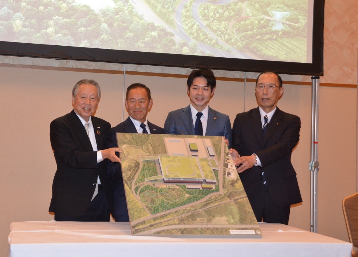 写真 起工式のようす2