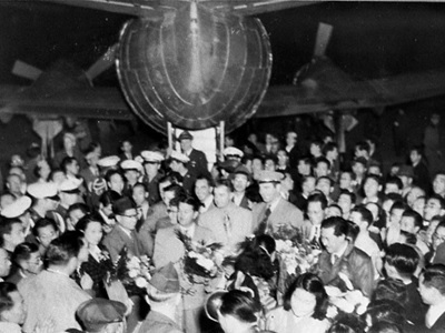 東京 千歳間航路1番機「もく星」の写真