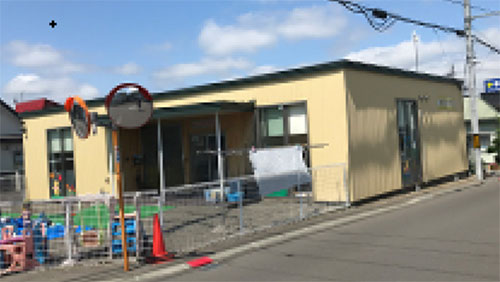 育未保育園の外観写真