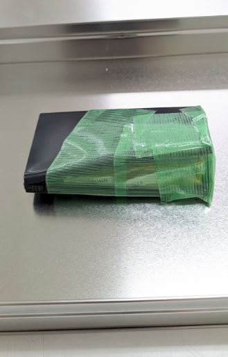 処理後のモバイルバッテリーの写真