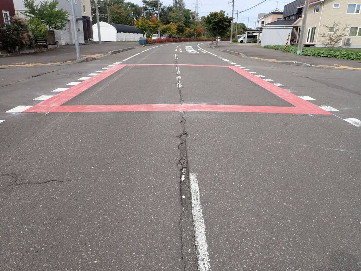 写真 カラー舗装