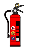 消火器のイラスト