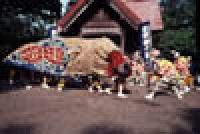 泉郷獅子舞の写真