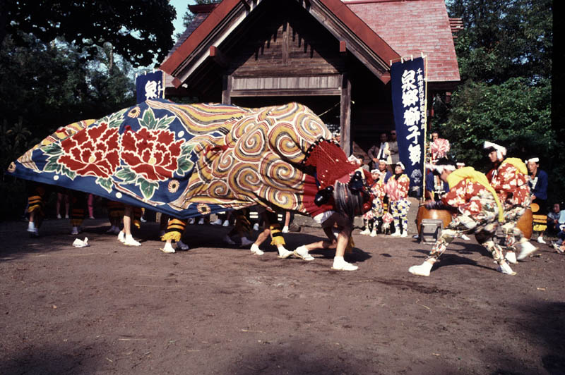 泉郷獅子舞写真3