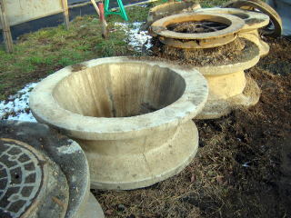 工事写真（コンクリート廃材）