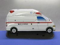 画像 ペーパークラフト救急車