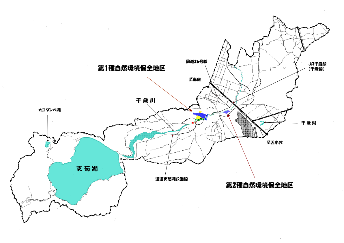 千歳市全域マップ