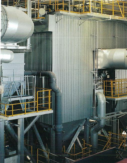 ろ過式集じん器の写真