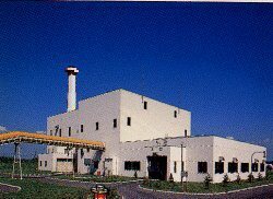 焼却処理場の写真