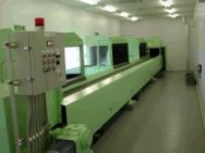 カレット手選別コンベヤの写真