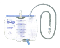 導尿バッグのイラスト