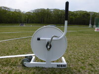 写真 ビニールテープ巻き取り機