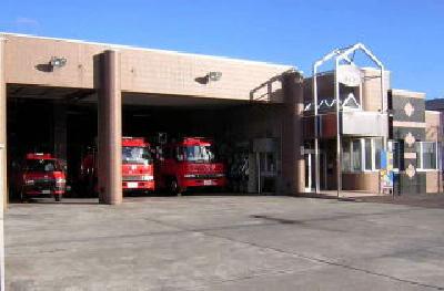 消防署祝梅出張所の外観写真