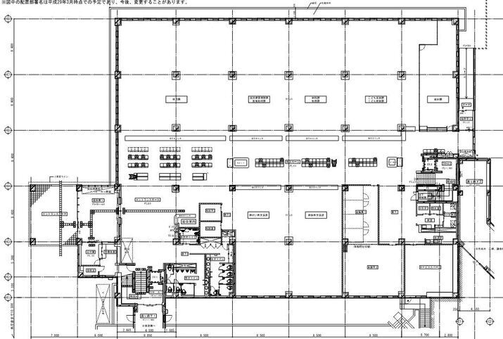 第2庁舎1階平面図