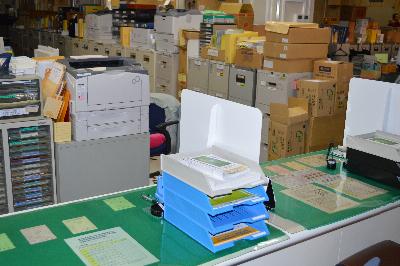 本庁舎1階窓口の写真