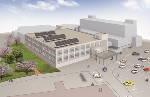 第2庁舎・本庁舎の概観イメージ画像