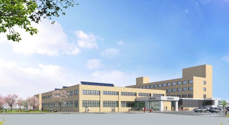 第2庁舎外観パース画像