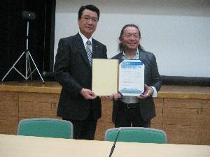 山口市長の写真