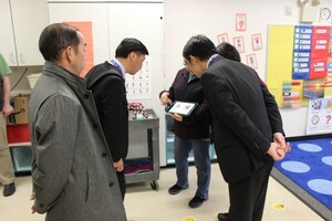 カレッジ・ゲート小学校での写真2