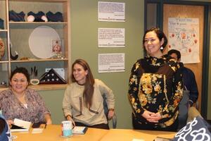 アラスカ協会での写真1