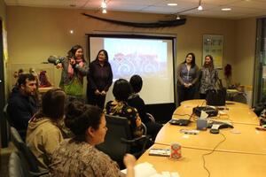 アラスカ協会での写真2