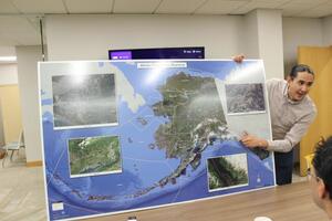 アラスカ先住民連盟での写真1