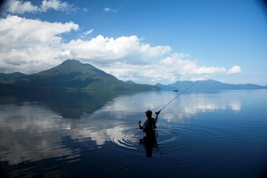 支笏湖の写真