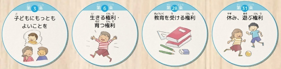 子どもの権利条約カードの画像