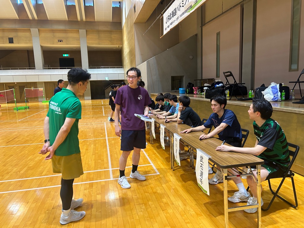 バドミントンサイン会