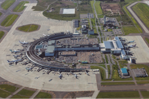 新千歳空港の空撮