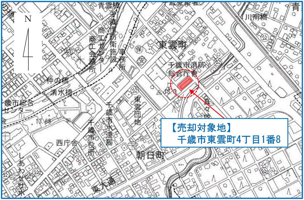 売却対象地図面