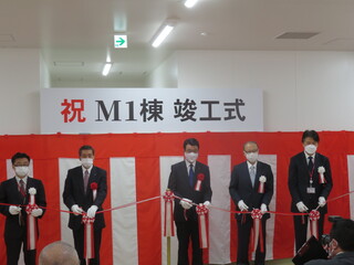 R3.6.10-2 日本血液製剤機構千歳工場M1棟竣工式.JPG