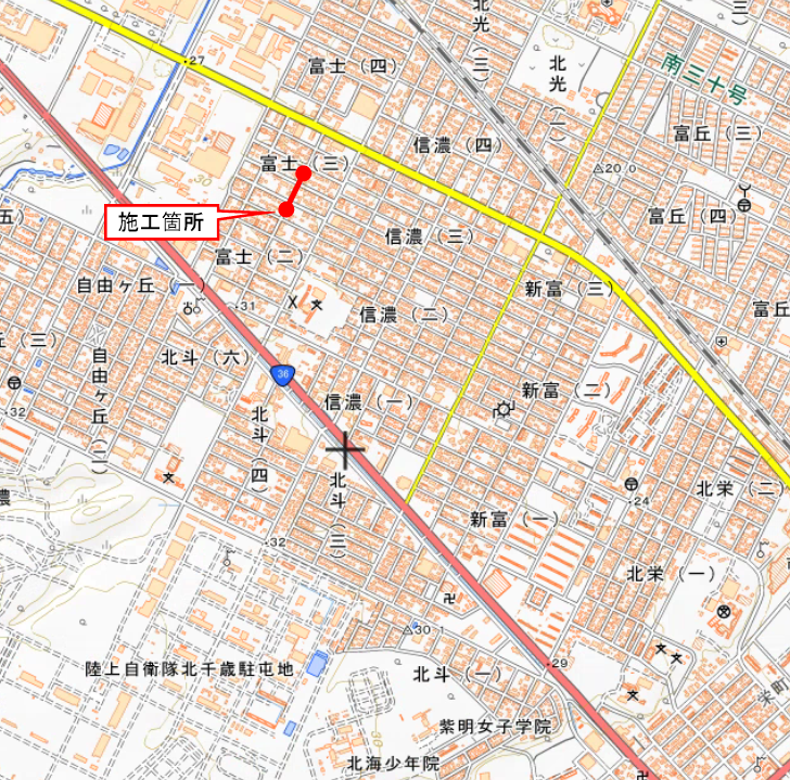 市内舗装工事(富士地区)位置図.PNG