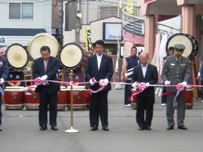 市長と記念撮影