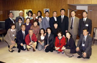 ウォーキングちとせマップ作成会議の皆さん写真