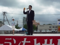 2008スカイ・ビア＆YOSAKOI祭もビールの乾杯でスタート