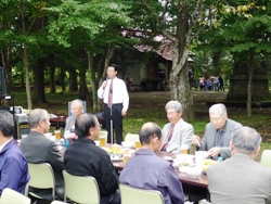 16日：中央地区（地域の皆さんにご挨拶）