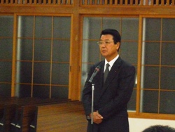 山口市長による祝辞