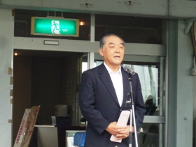 石川一郎市議会議長