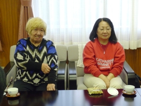 映画｢大地の詩（うた）～留岡幸助物語｣の山田火砂子監督と井上真紀子プロデューサー