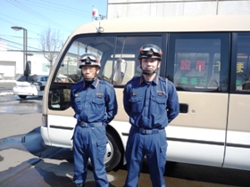 緊急消防援助隊北海道隊千歳市派遣隊発隊式  3月16日1