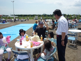 ふれあい会食の様子