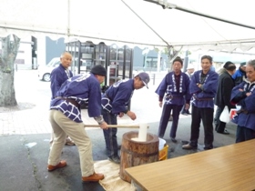 千歳郷土餅つき大会10
