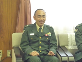 3日  徳田秀久第7師団副師団長兼東千歳駐屯地司令
