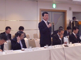 役員会山口市長（会長）あいさつ