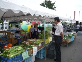 駒里産野菜の数々