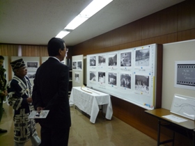 千歳アイヌの伝統工芸品展鑑賞