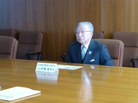 伊藤義郎北海道自衛隊協力会連合会会長2